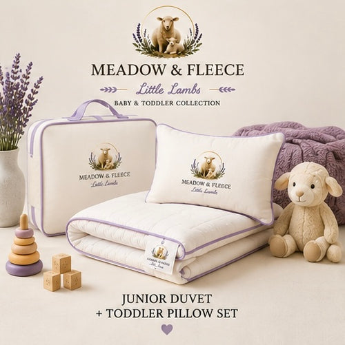 Little Lambs Duvet & Toddler Pillow Set